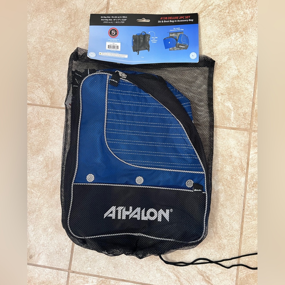 Athalon boot and helmet accessories bag